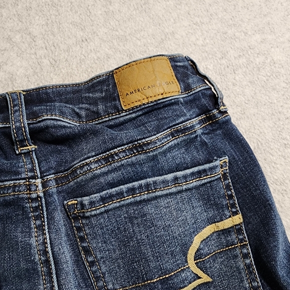 American Eagle Womens Jeans Super Hi-Rise Jeggings Super Stretch Denim Size 2 R - Picture 16 of 16